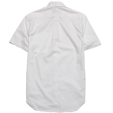 Gitman Vintage Bros. White Zephyr Short Sleeve Shirt
