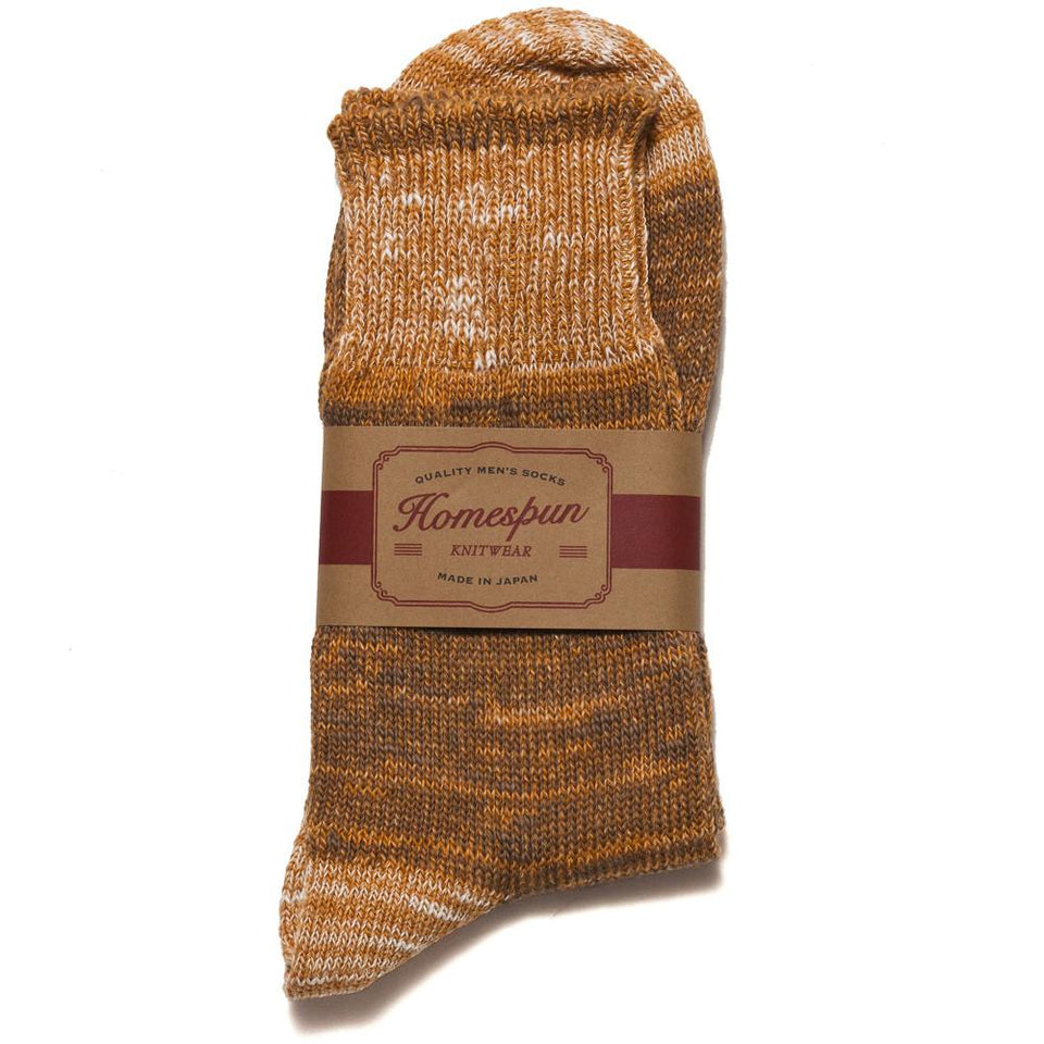 Homespun Dustbowl Work Sock Pineapple