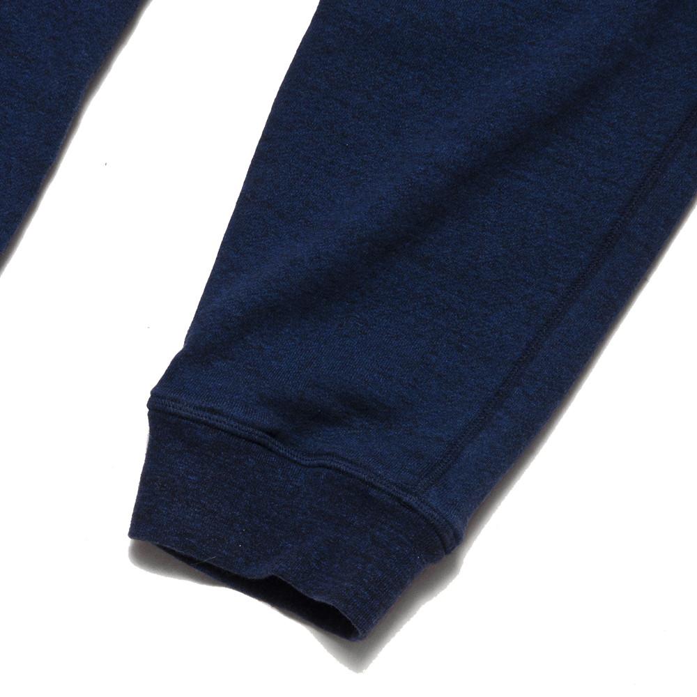National Athletic Goods Gym Pant Indigo at shoplostfound in Toronto, hem cuff