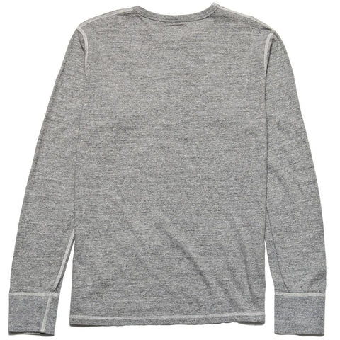 National Athletic Goods Long Sleeve Gym Tee Mid Grey at shoplostfound in Toronto, front