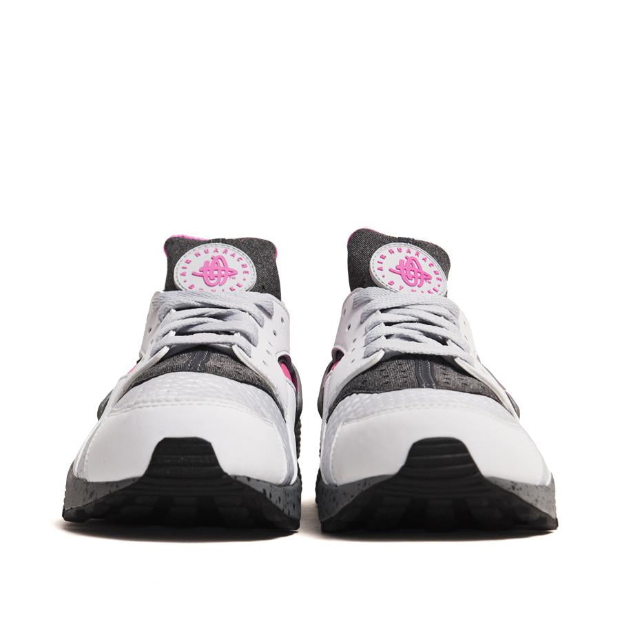 Nike Air Huarache SE Pure Platinum/Pink Blast 852628-002 at shoplostfound in Toronto, front