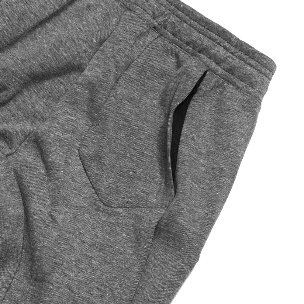 Nike Sportswear Tech Fleece Cropped Pants Carbon Heather 805218-091 at shoplostfound in Toronto, waist back detail