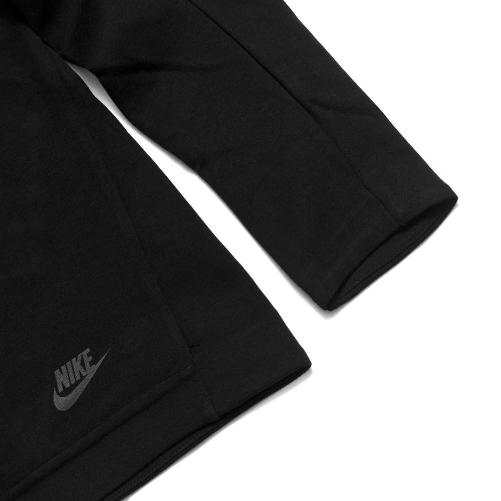 Nike Sportswear Tech Fleece Funnel-Neck Black 805214-010 at shoplostfound in Toronto, hem and sleeve