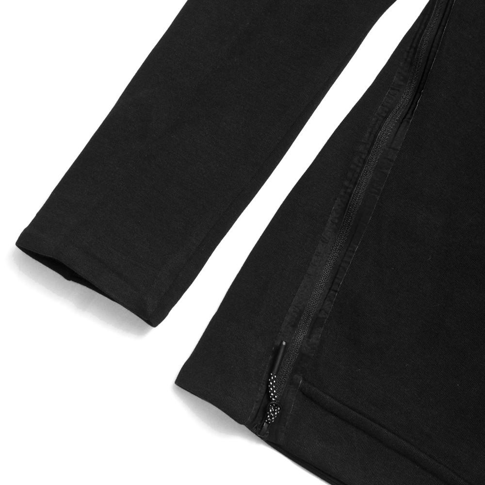 Nike Sportswear Tech Fleece Funnel-Neck Black 805214-010 at shoplostfound in Toronto, side hem zipper