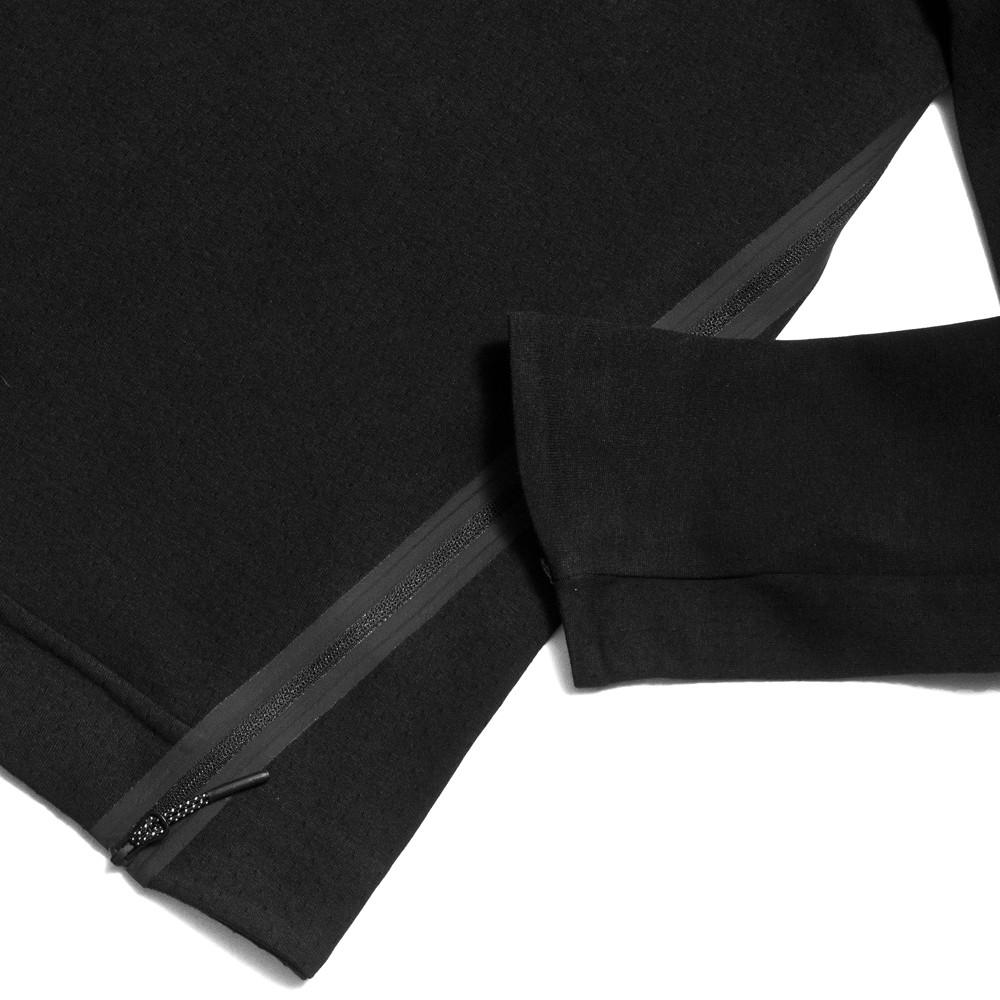 Nike Sportswear Tech Fleece Hoodie Black 832116-010 at shoplostfound in Toronto, hem with side zip