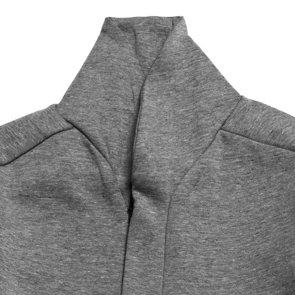 Nike Sportswear Tech Fleece Jacket Carbon Heather 805164-091 at shoplostfound in Toronto, shawl collar