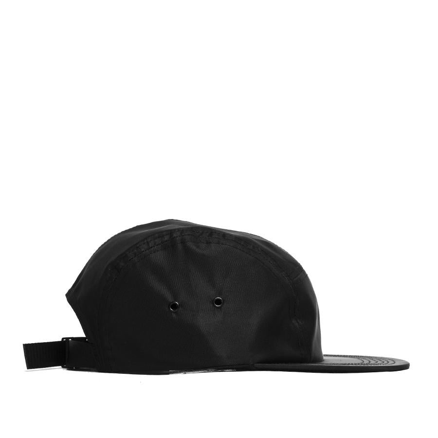 Norse Projects 5 Panel Nylon Cap Black at shoplostfound, 45