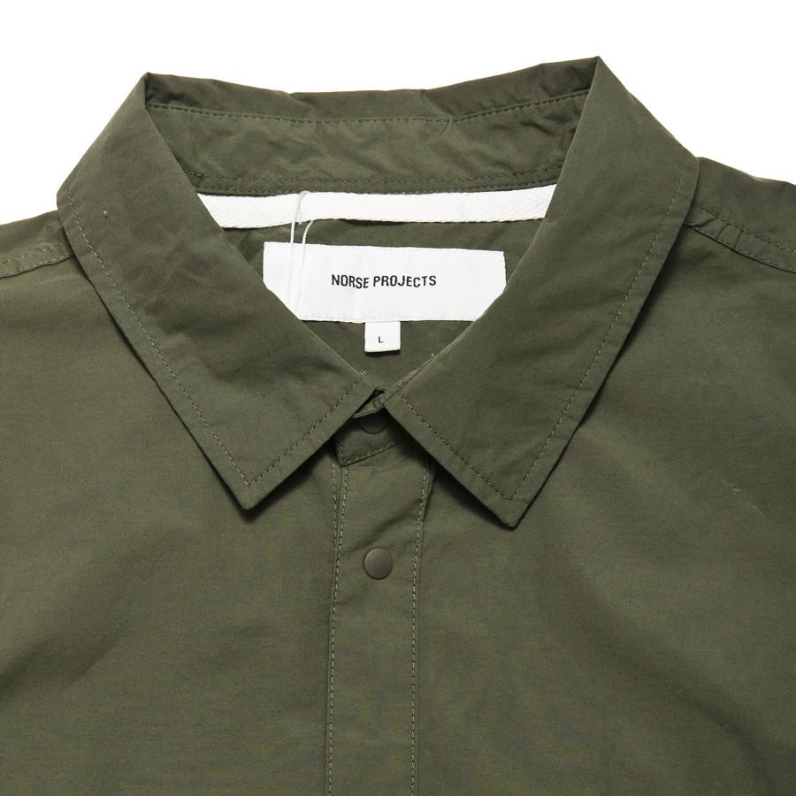 Norse Projects Jens Crisp Cotton Dried Olive