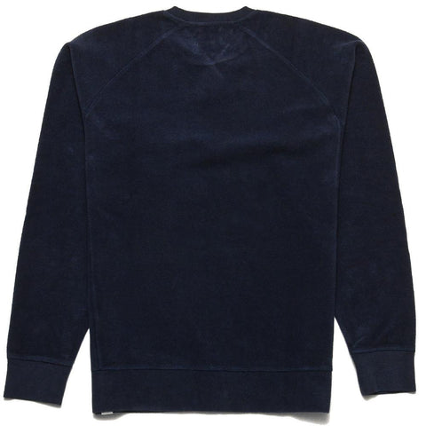 Norse Projects Ketel Solid Brushed Navy at shoplostfound, front