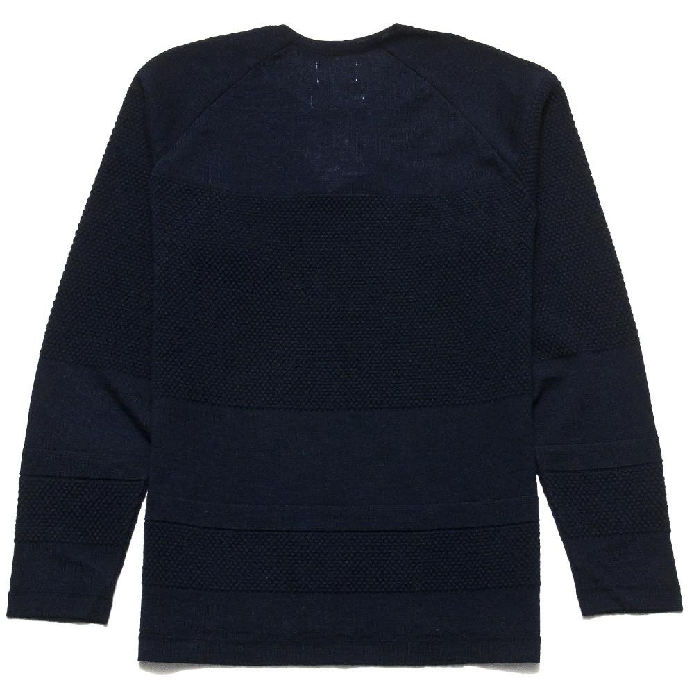 Norse Projects Ville Light Wool Navy at shoplostfound, back
