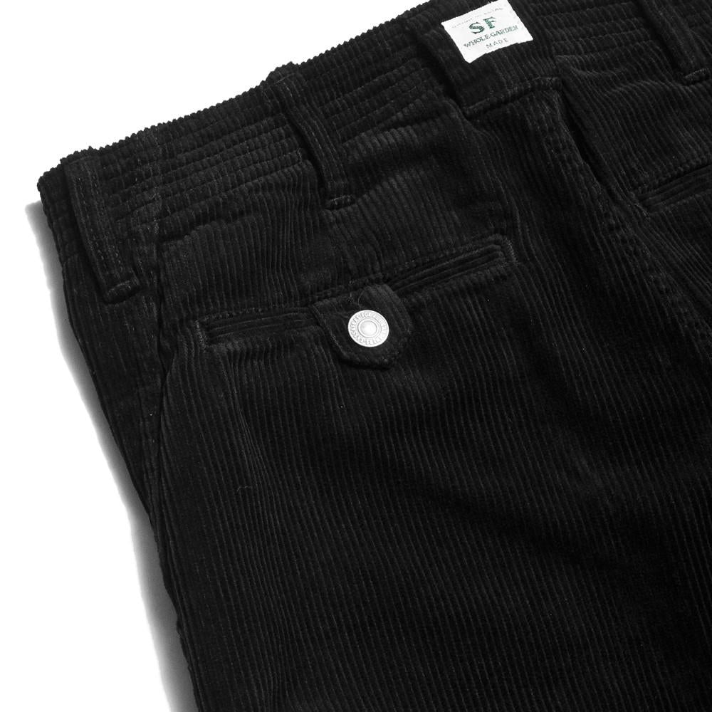Sassafras Sprayer Pants Black Corduroy