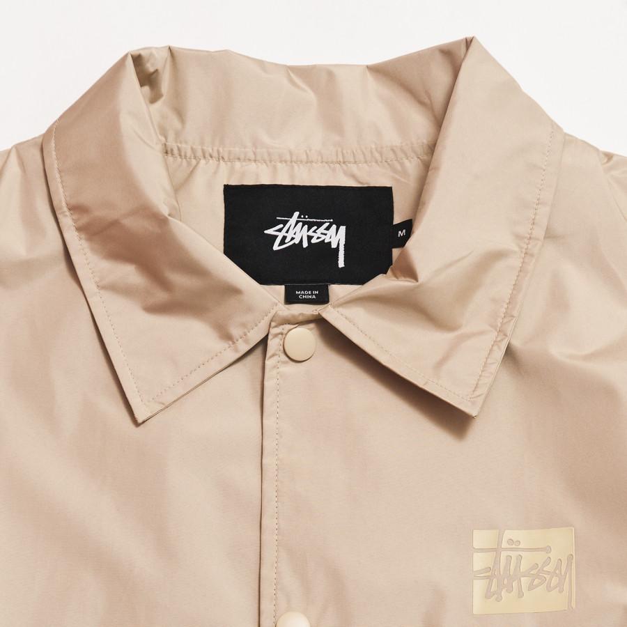 Stüssy Long Coach Jacket Tan