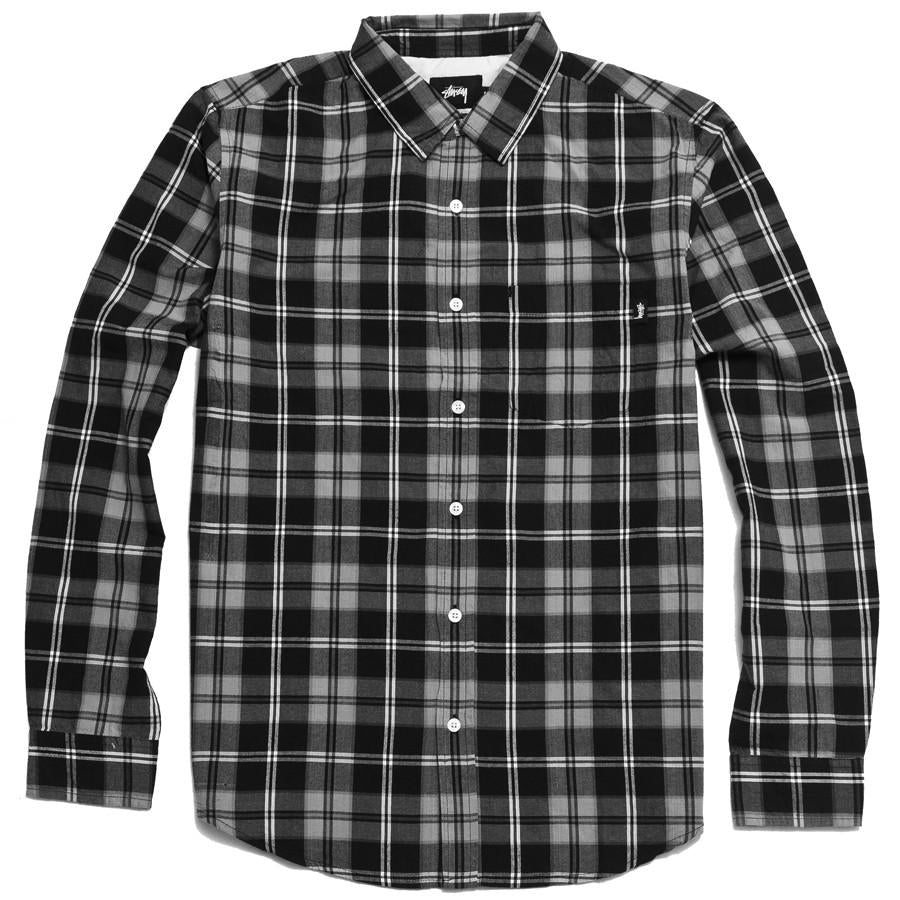 Stüssy Penn Plaid Shirt Black