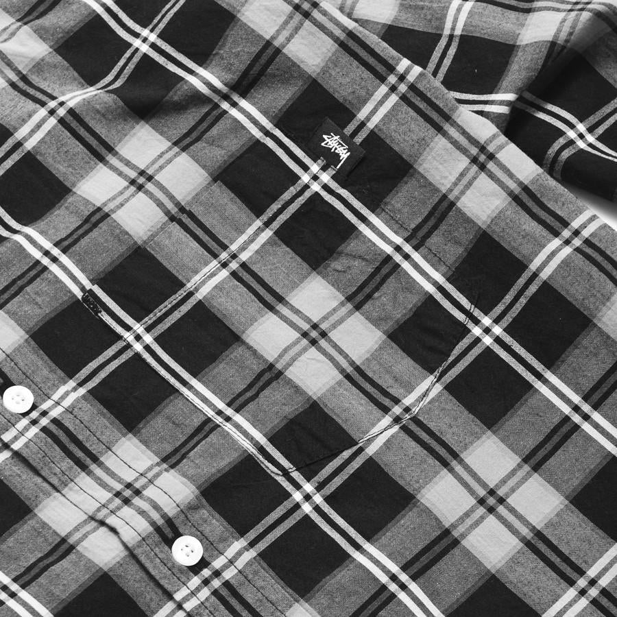 Stüssy Penn Plaid Shirt Black