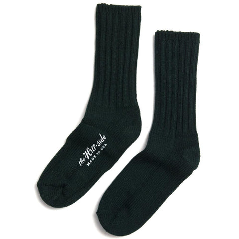 The Hill-side SX5-05 Merino Wool Ragg Socks Forest Green