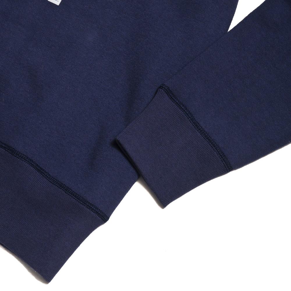 The Real McCoy’s Air Force Academy Sweatshirt Navy MC16105 at shoplostfound in Toronto, hem and sleeve