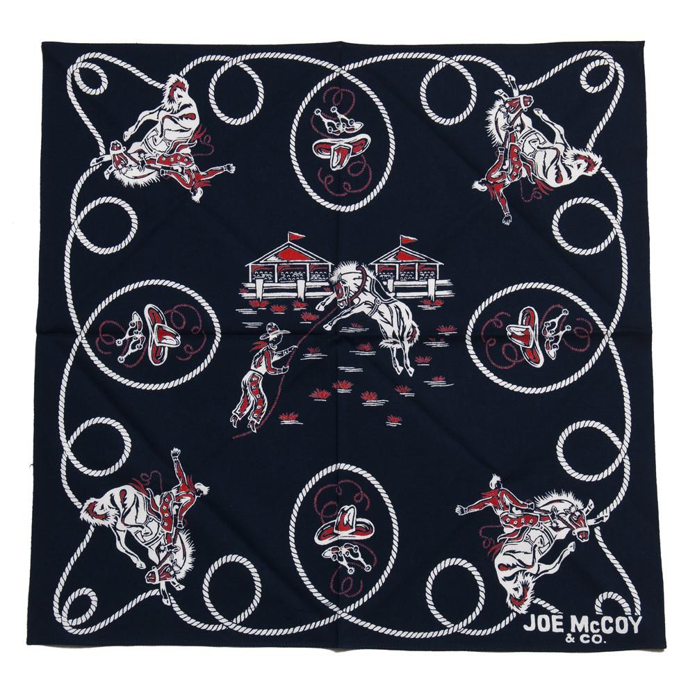 The Real McCoy’s Joe McCoy MA15013 Bandana Rodeo Navy at shoplostfound in Toronto, open