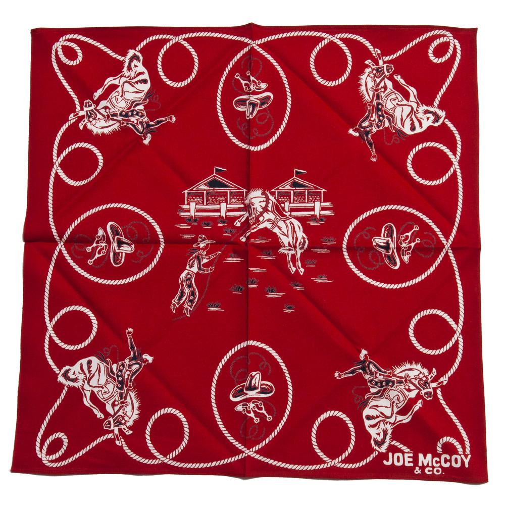 The Real McCoy’s Joe McCoy MA15013 Bandana Rodeo Red at shoplostfound in Toronto, open