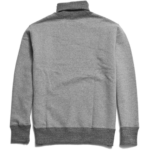 The Real McCoy’s MC16112 Joe McCoy Ball Park High-Neck Sweatshirt Grey at shoplostfound in Toronto, front