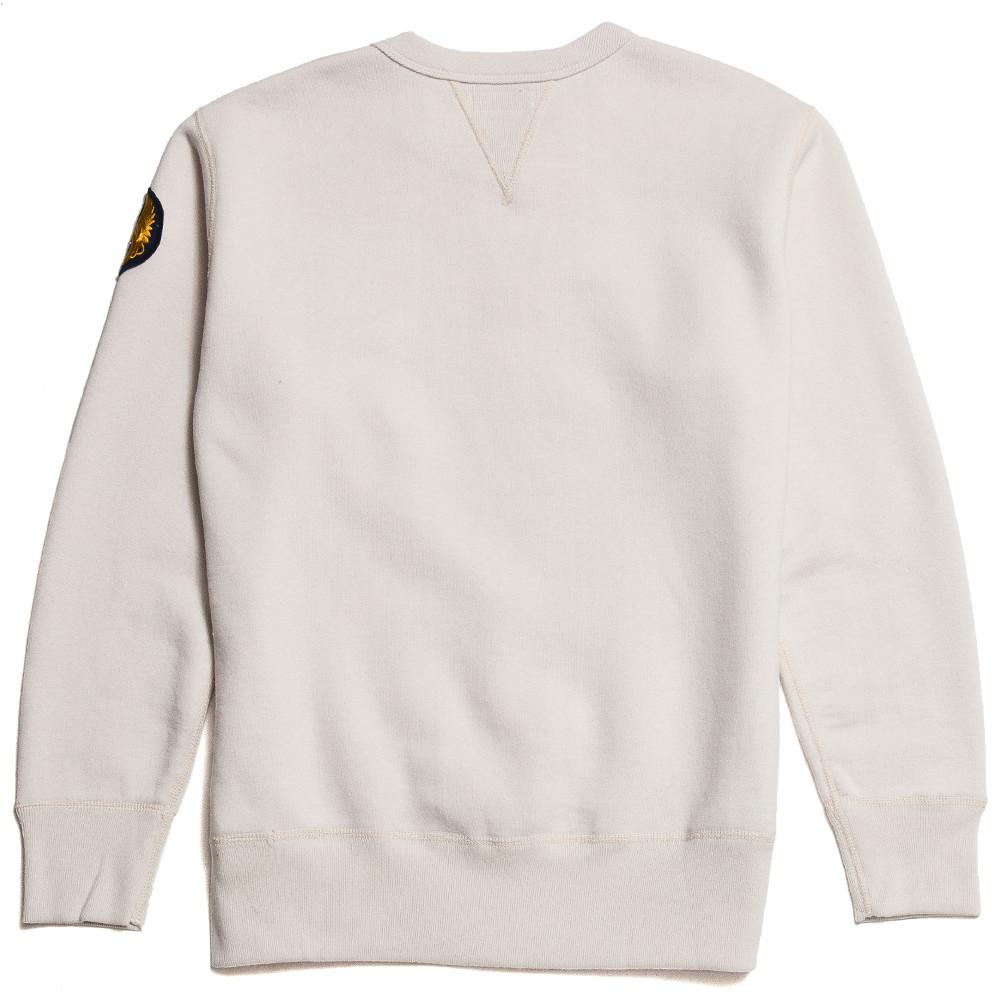 The Real McCoy’s Vargas Girl Sweatshirt Little Darling Milk MV16201 at shoplostfound in Toronto, back