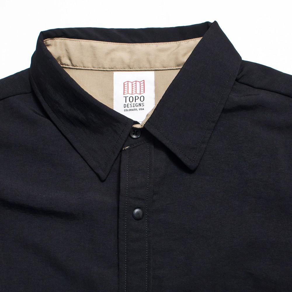 Topo Designs Breaker Shirt Black