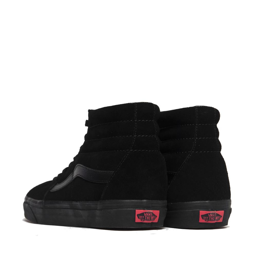 Vans Sk8-Hi Black/Black Suede at shoplostfound in Toronto, back