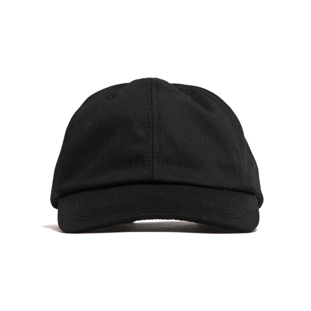 Lost & Found Canvas Baseball Hat Black at shoplostfound, front