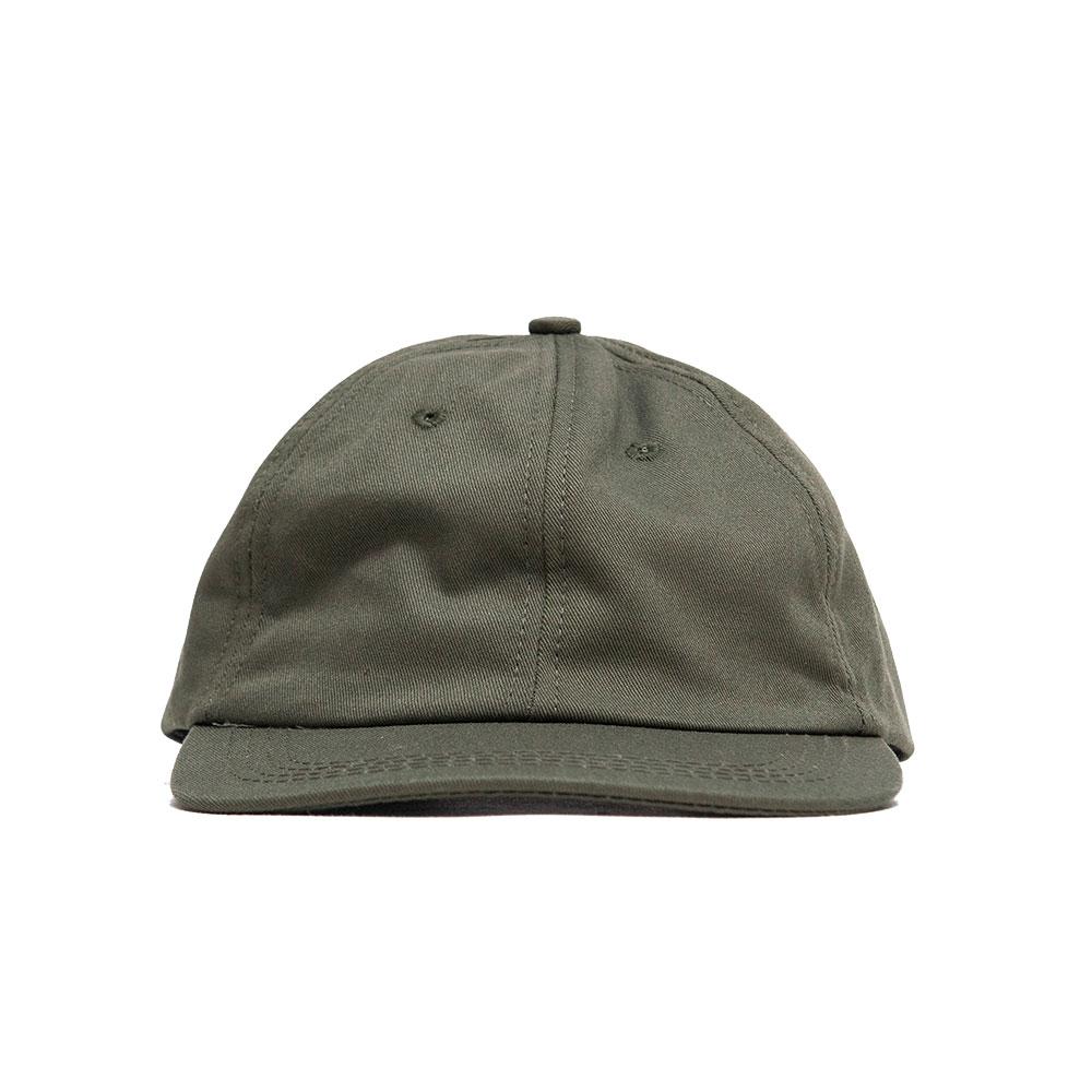 Lost & Found Canvas Baseball Hat Jalapeño at shoplostfound, front