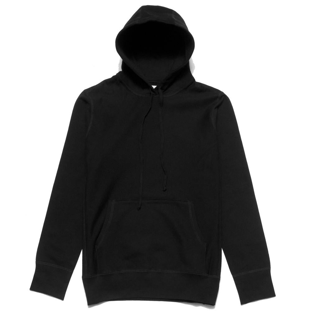 lost & found Mid Weight Pullover Hoodie Black at shoplostfound, front