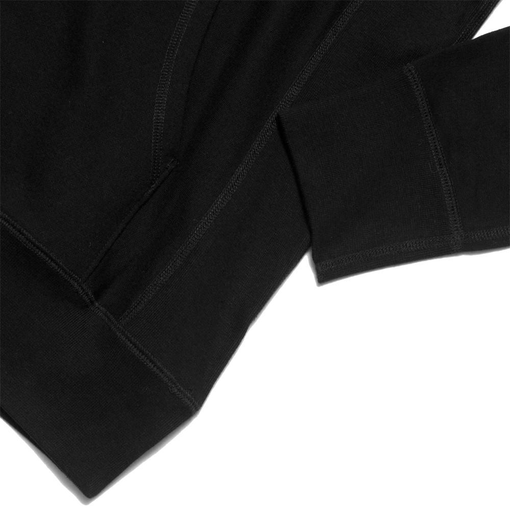 lost & found Mid Weight Pullover Hoodie Black at shoplostfound, detail