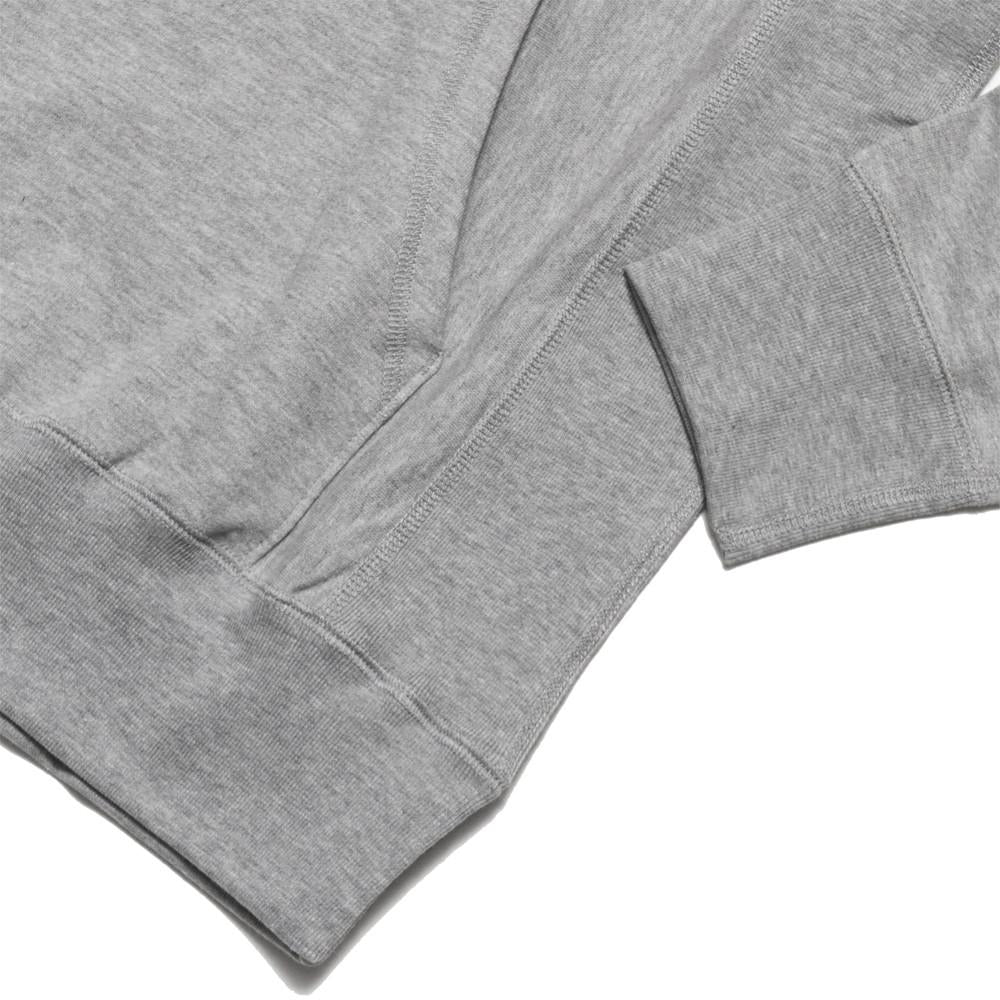 lost & found Mid Weight Pullover Hoodie Heather Grey at shoplostfound, detail