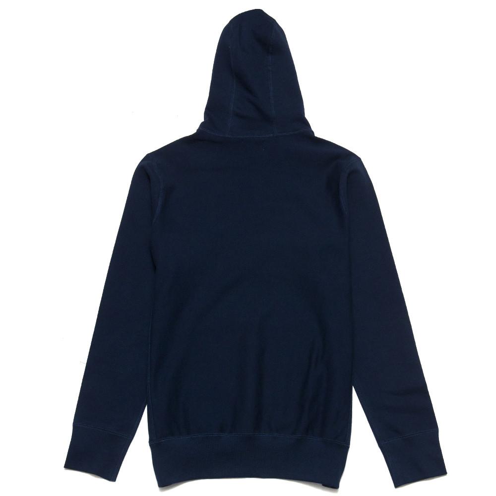 lost & found Mid Weight Pullover Hoodie Navy at shoplostfound, back