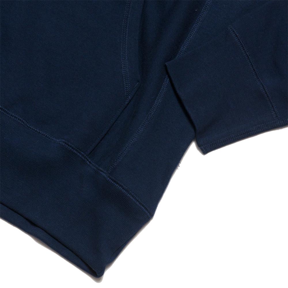 lost & found Mid Weight Pullover Hoodie Navy at shoplostfound, detail