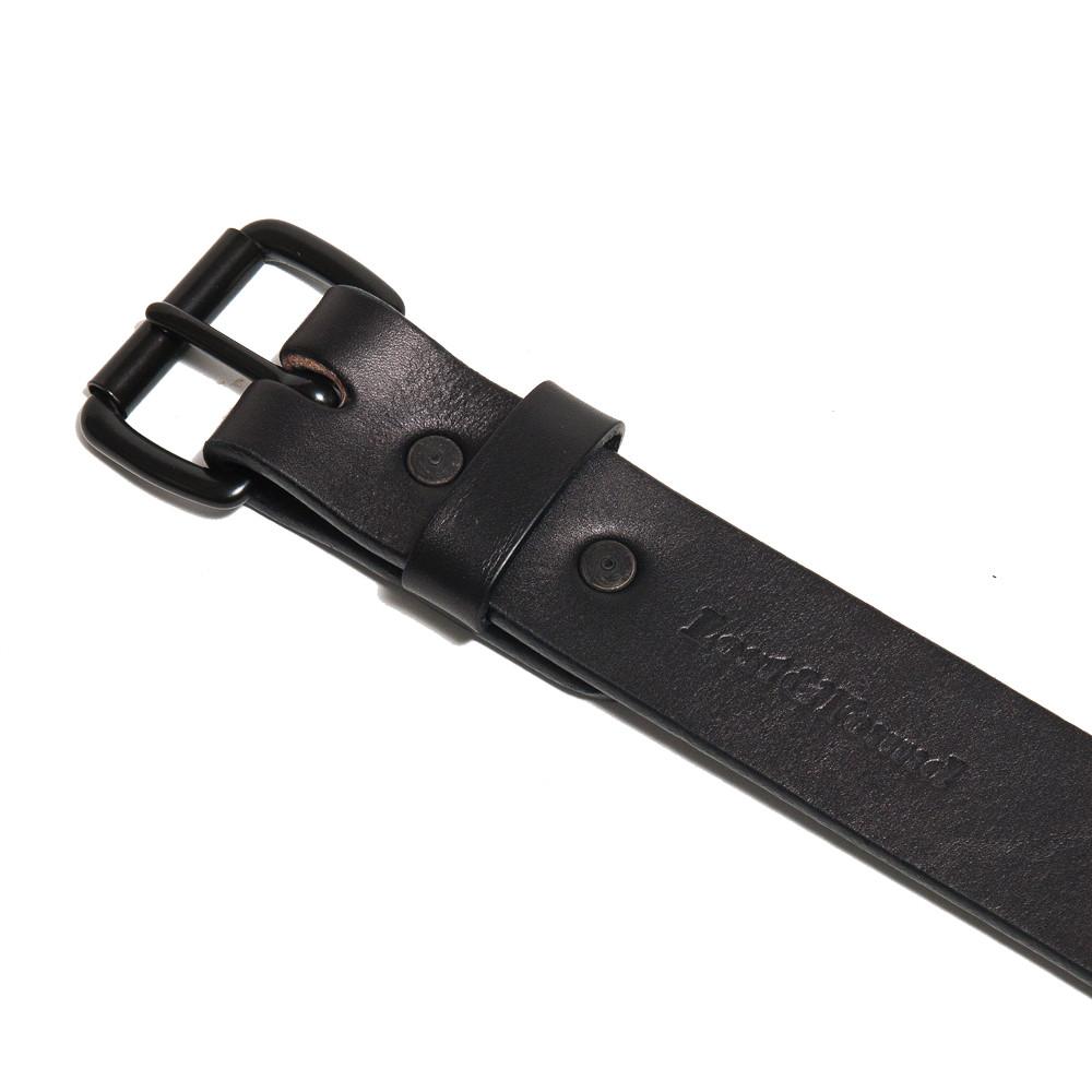 Lost & Found Script Black Belt at shoplostfound, buckle