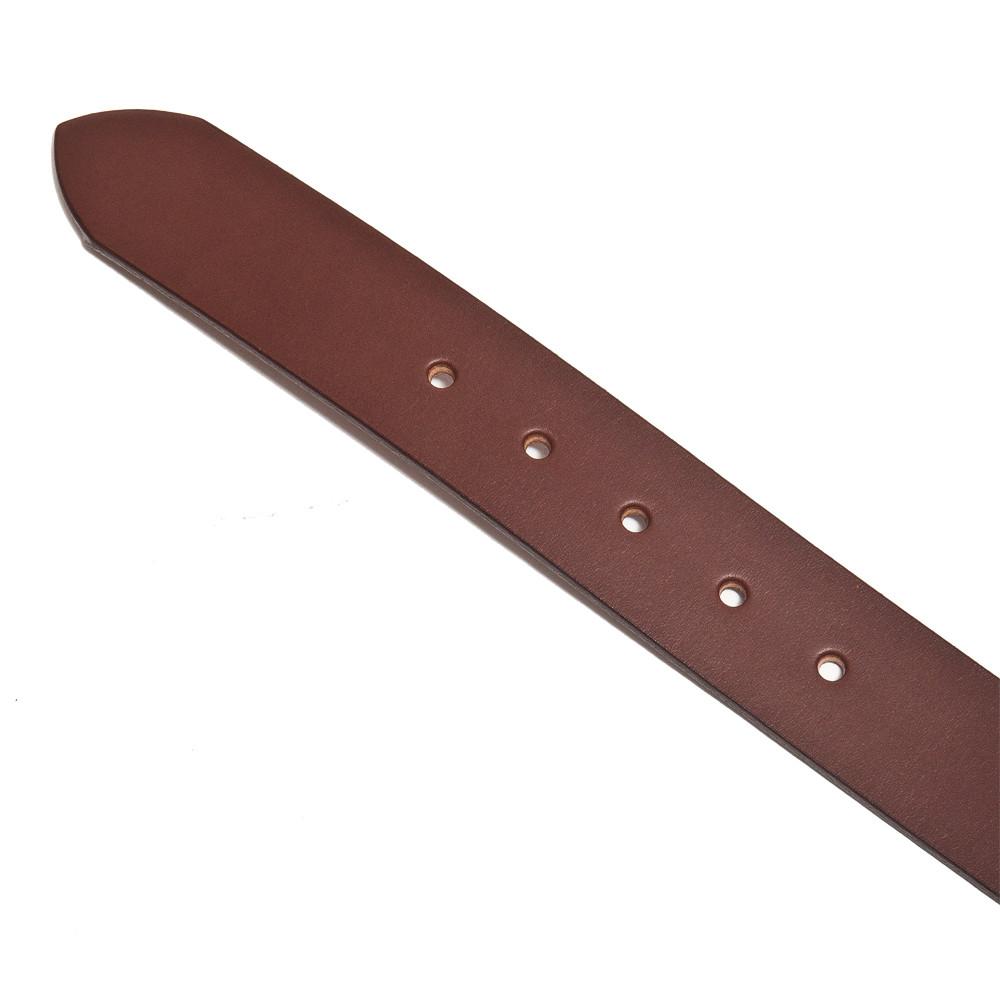 Lost & Found Script Cognac Belt at shoplostfound, tail