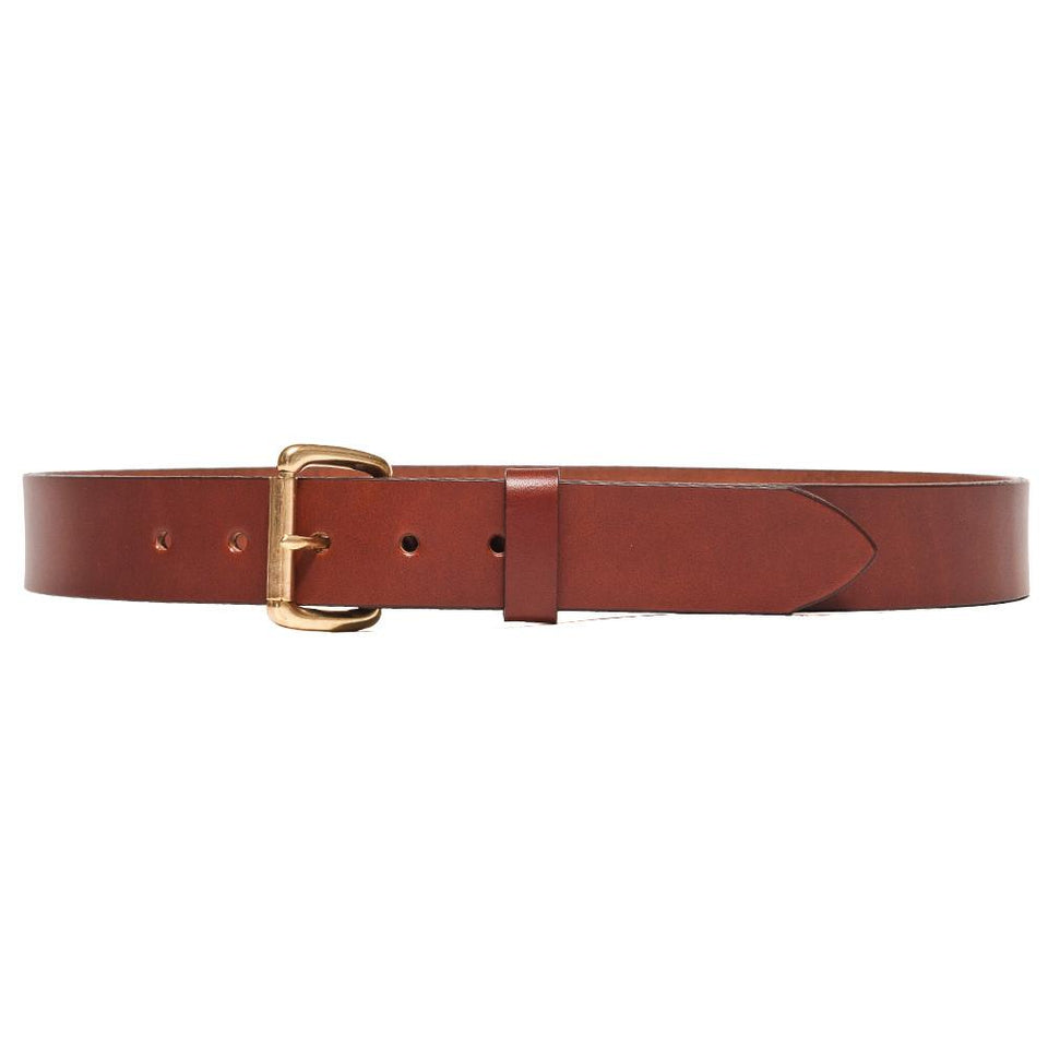 Lost & Found Script Hickory Belt at shoplostfound, front