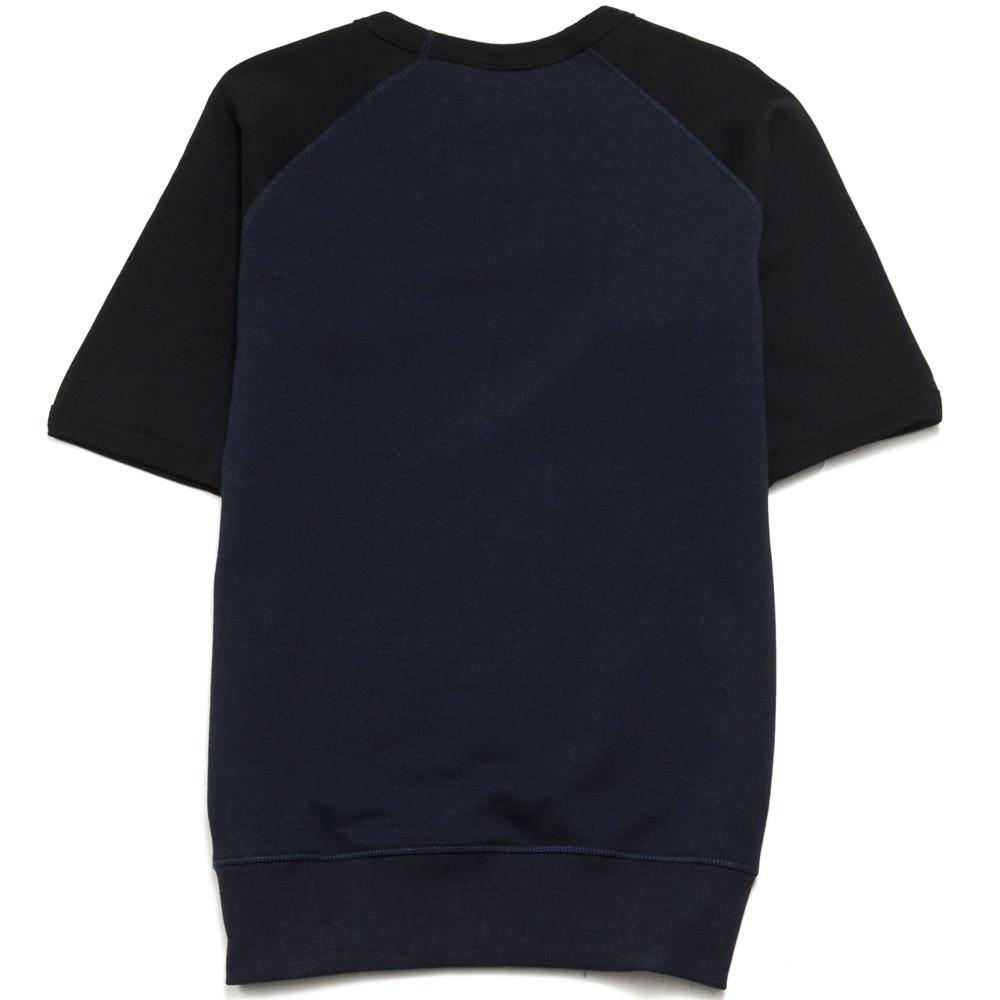 Merz B. Schwanen 347T 1/4 Sleeve Sweatshirt Navy/Black