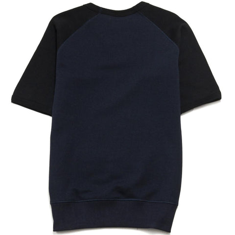 Merz B. Schwanen 347T 1/4 Sleeve Sweatshirt Navy/Black