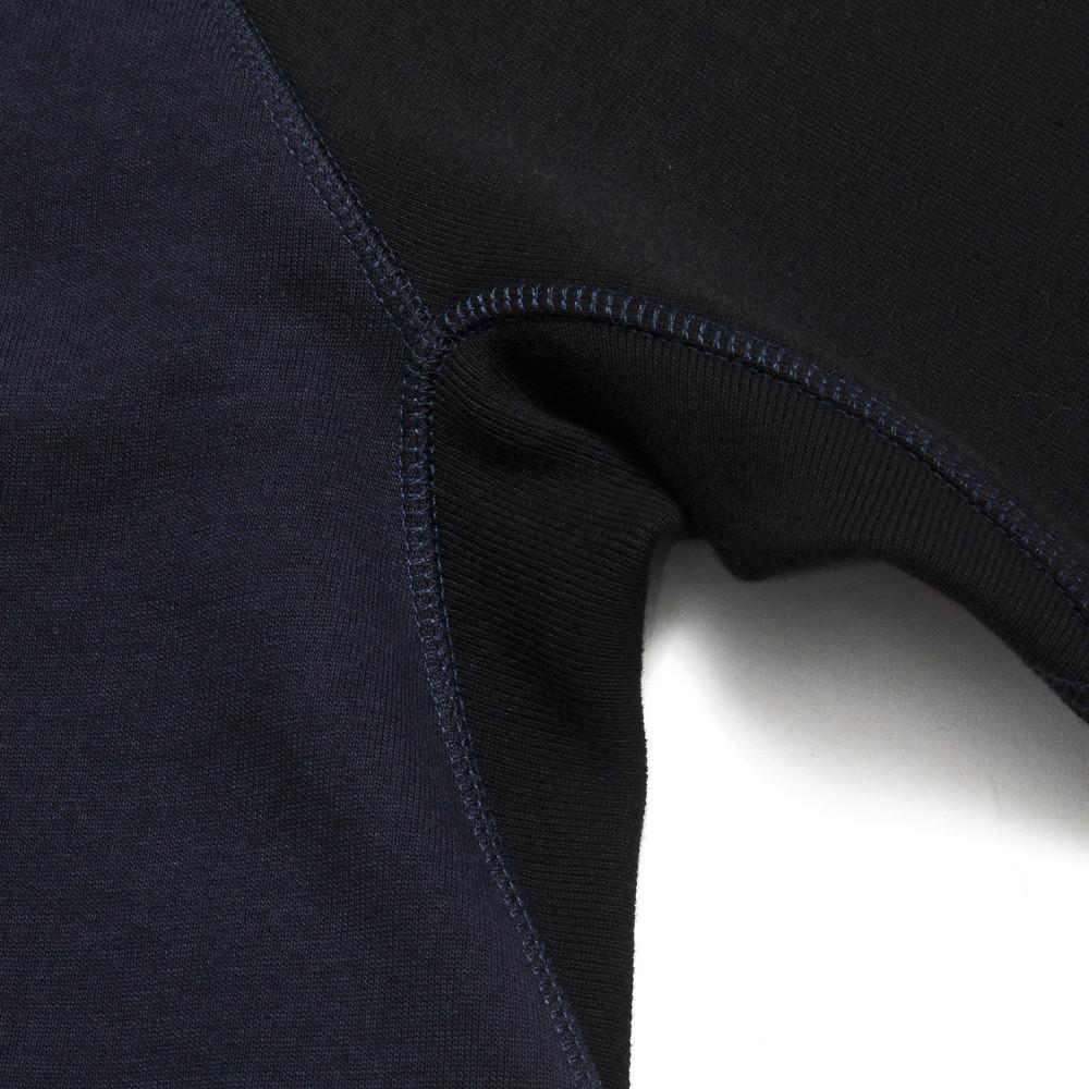 Merz B. Schwanen 347T 1/4 Sleeve Sweatshirt Navy/Black