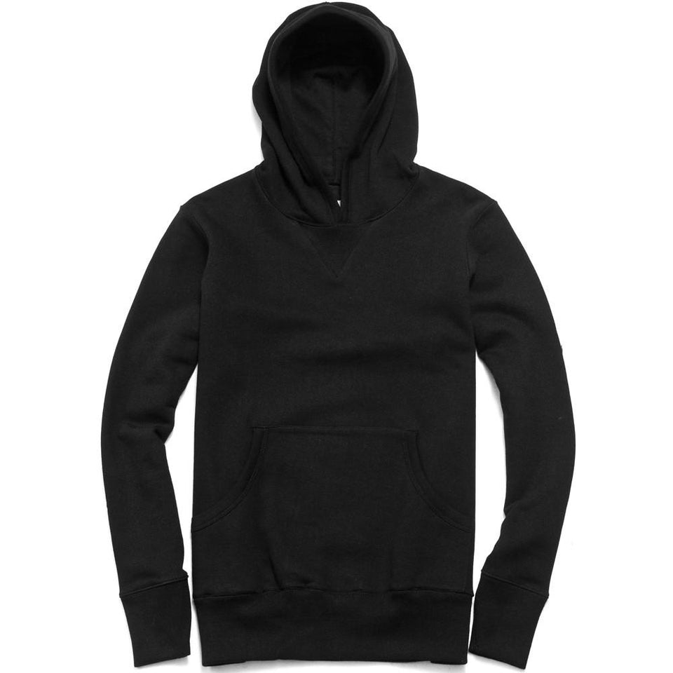Merz B. Schwanen 3S82 Hooded Sweatshirt Deep Black