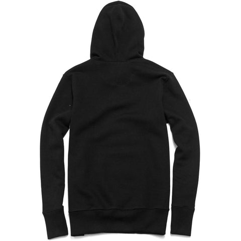 Merz B. Schwanen 3S82 Hooded Sweatshirt Deep Black