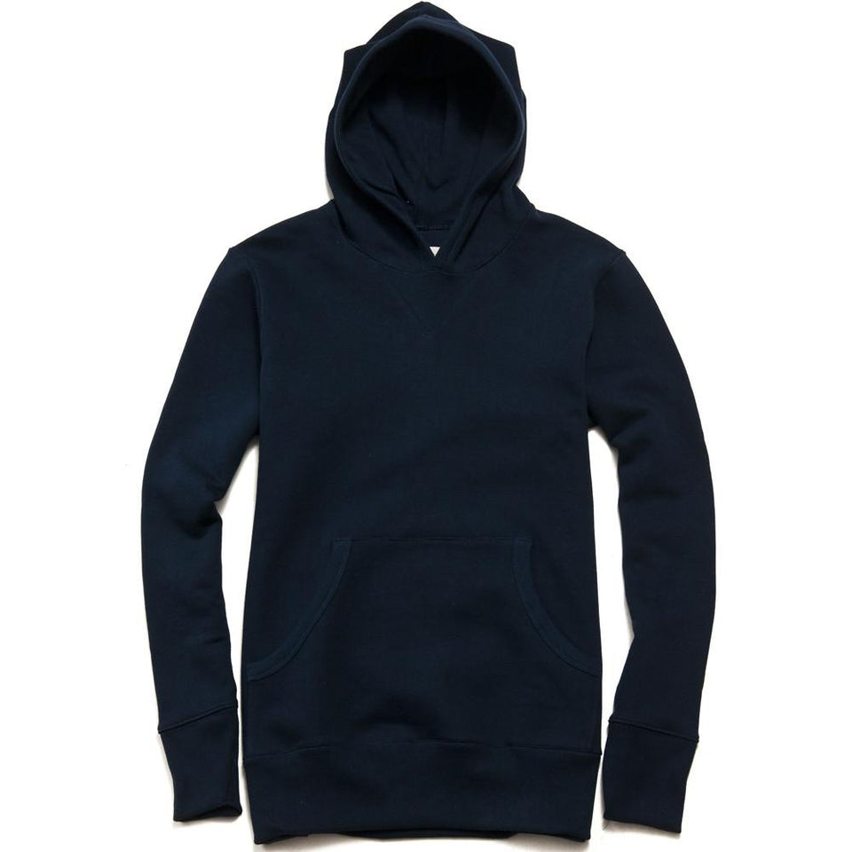Merz B. Schwanen 3S82 Hooded Sweatshirt Ink Blue