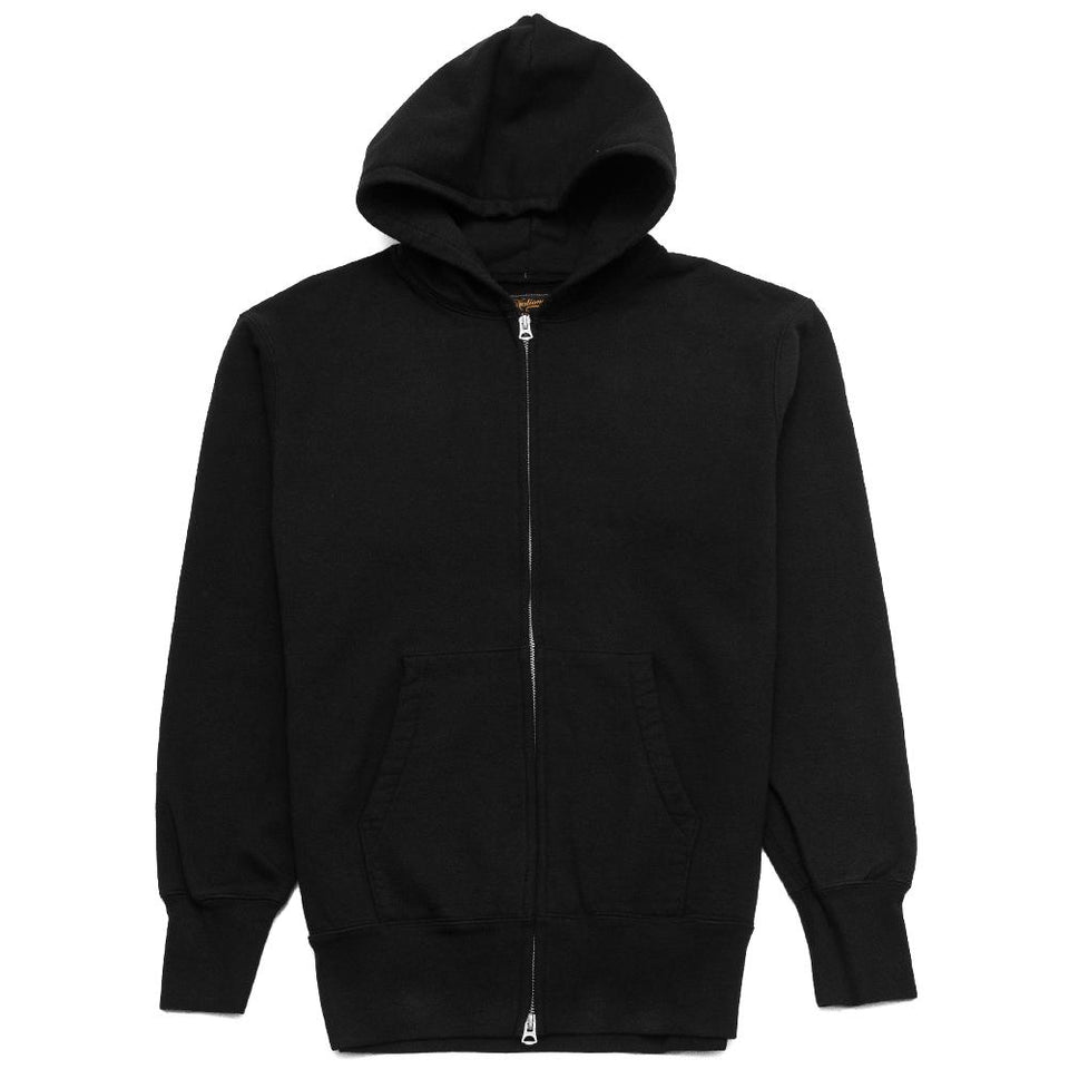 National Athletic Goods for Lost & Found Zip Gusset Parka Black at shoplostfound, front