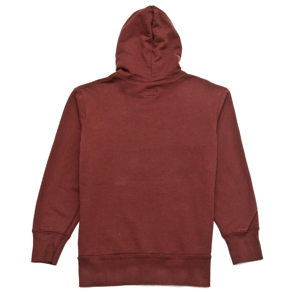 National Athletic Goods for Lost & Found Zip Gusset Parka Clay at shoplostfound, back