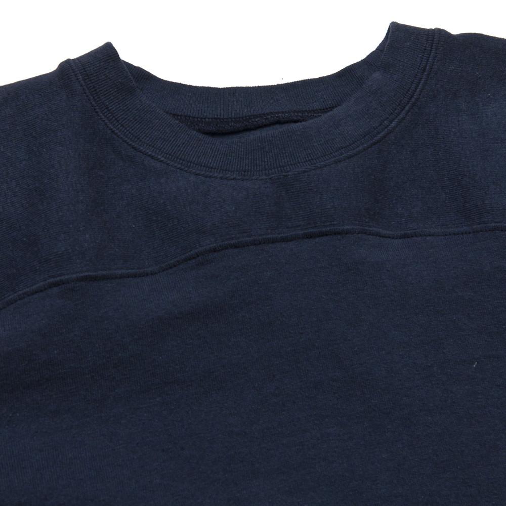 National Athletic Goods Football Tee Navy at shoplostfound in Toronto, collar