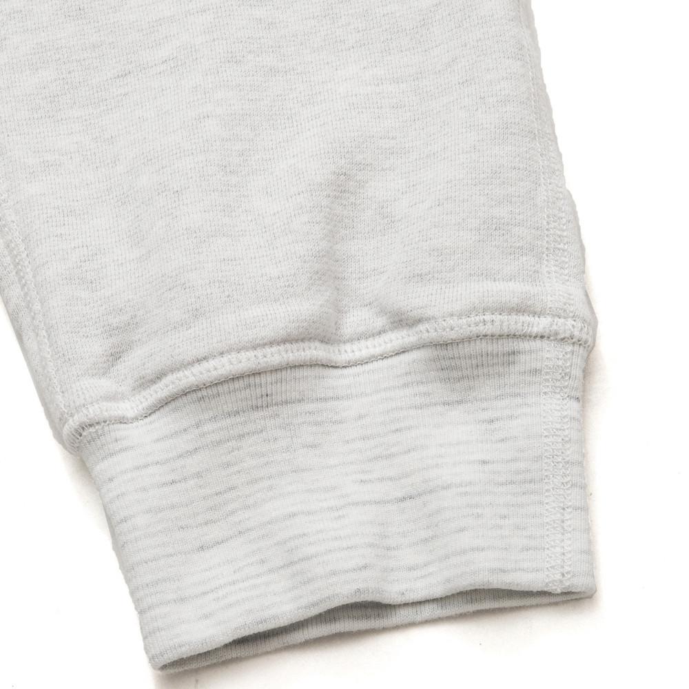 National Athletic Goods Gym Pant White Heather at shoplostfound in Toronto, hem cuff