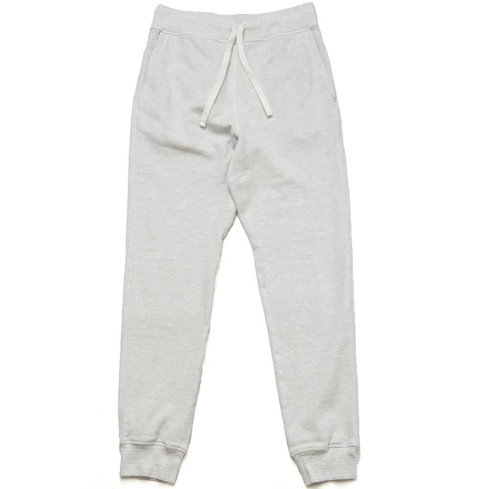 National Athletic Goods Gym Pant White Heather at shoplostfound in Toronto, front