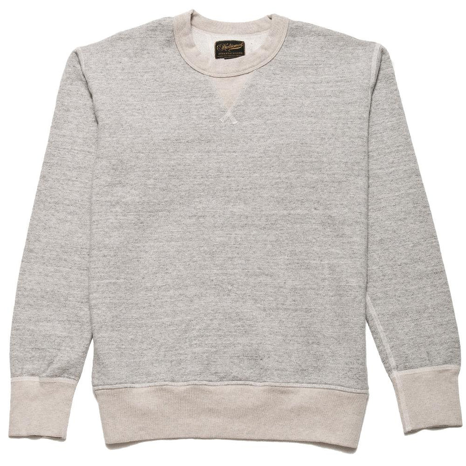 National Athletic Goods Mid Grey Double V Warmup at shoplostfound, front