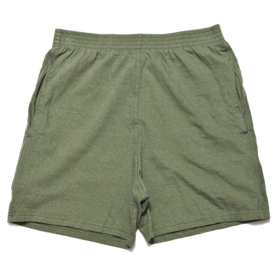 National Athletic Goods Track Short Army Green at shoplostfound, front