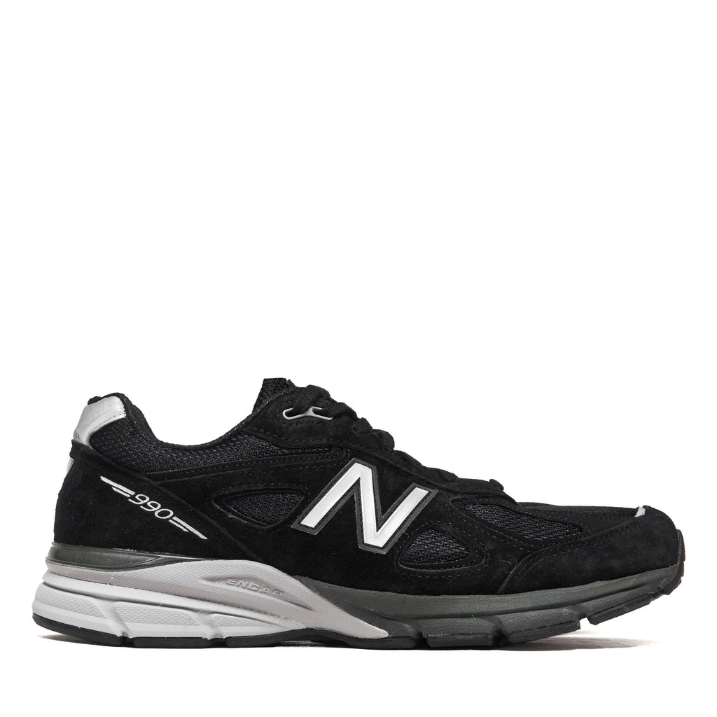 New Balance M990BK4 Black at shoplostfound, side